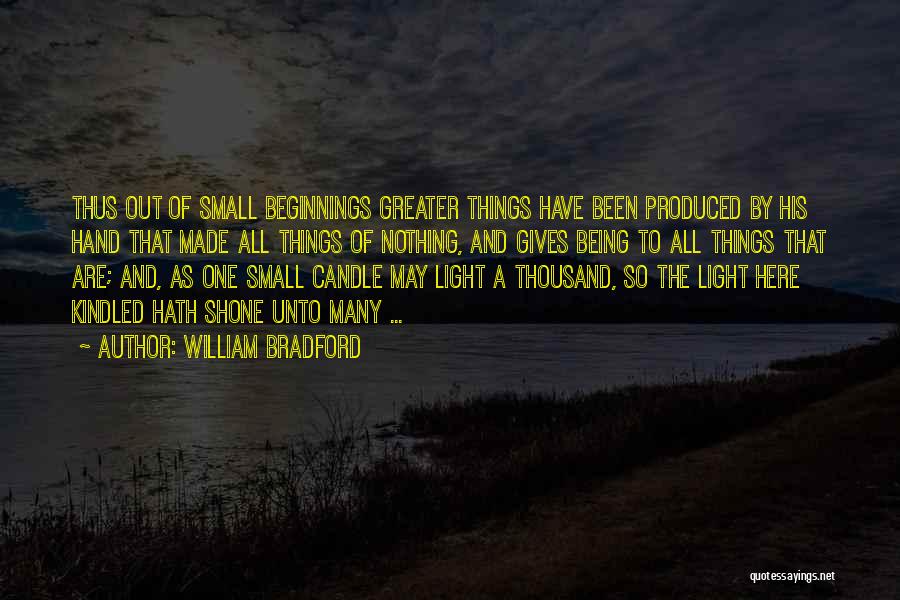 William Bradford Quotes 834789