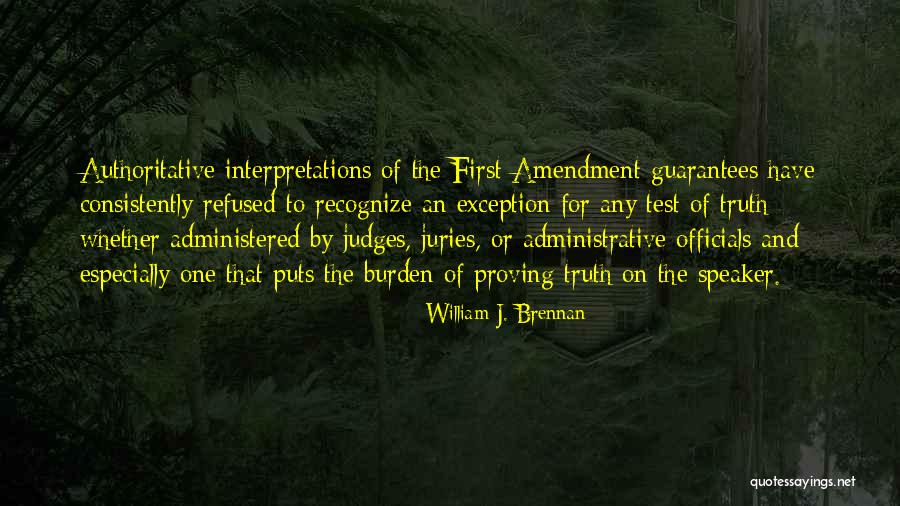 William Brennan Quotes By William J. Brennan William Brennan Quotes By William J. Brennan