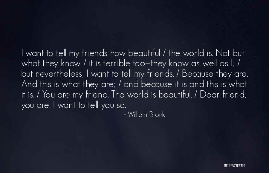 William Bronk Quotes 606403 William Bronk Quotes 606403