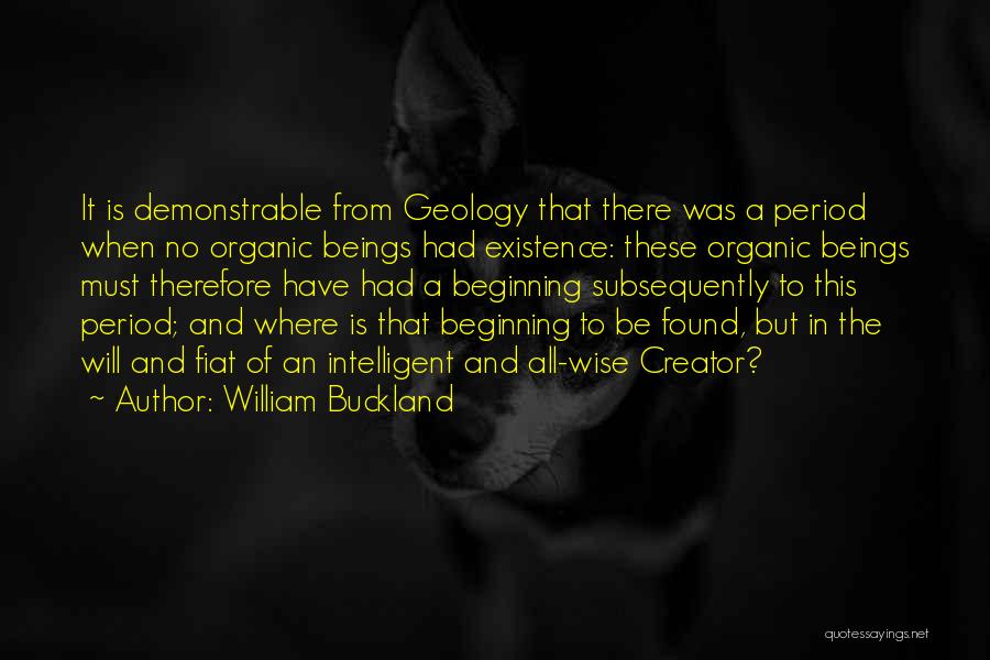 William Buckland Quotes 998711