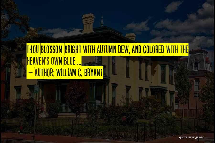 William C. Bryant Quotes 1026960