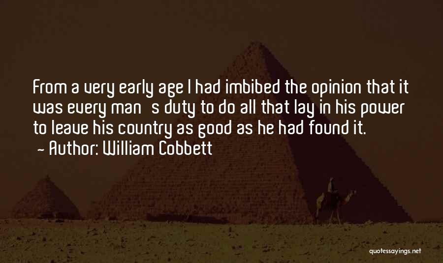 William Cobbett Quotes 1396976