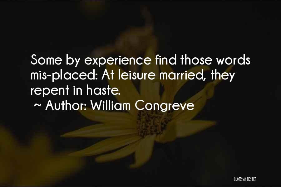 William Congreve Quotes 1003705