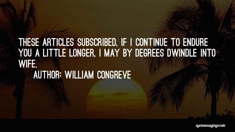 William Congreve Quotes 466153