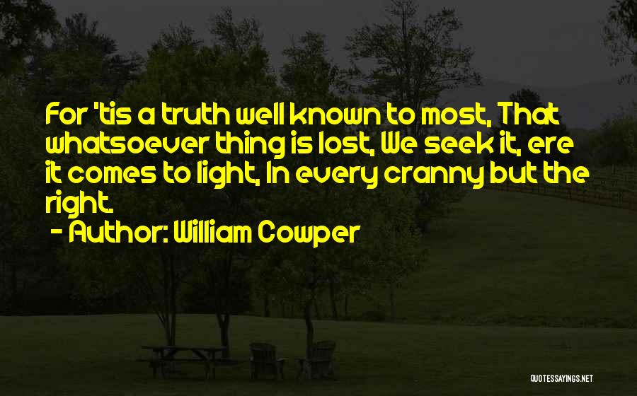 William Cowper Quotes 1825698