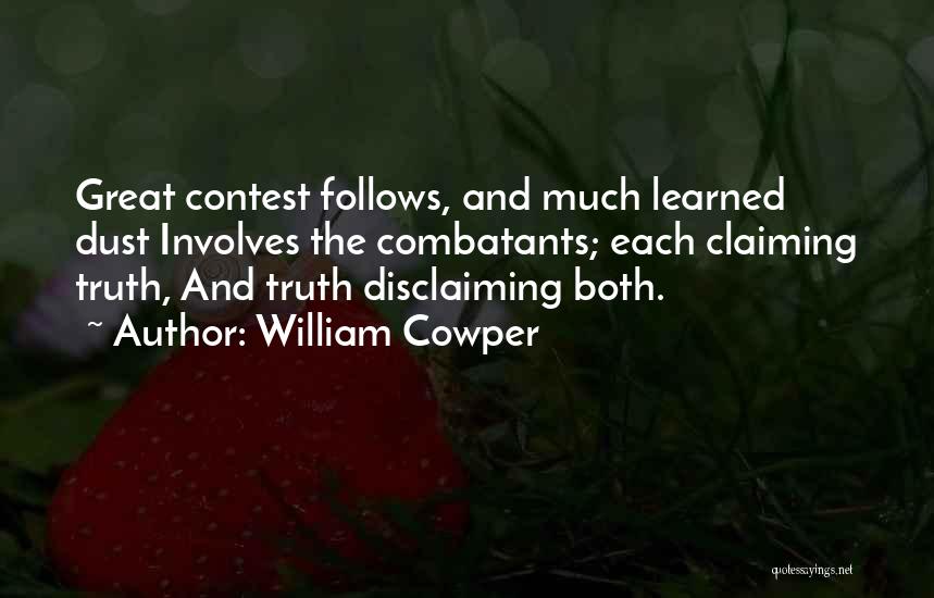 William Cowper Quotes 1977593
