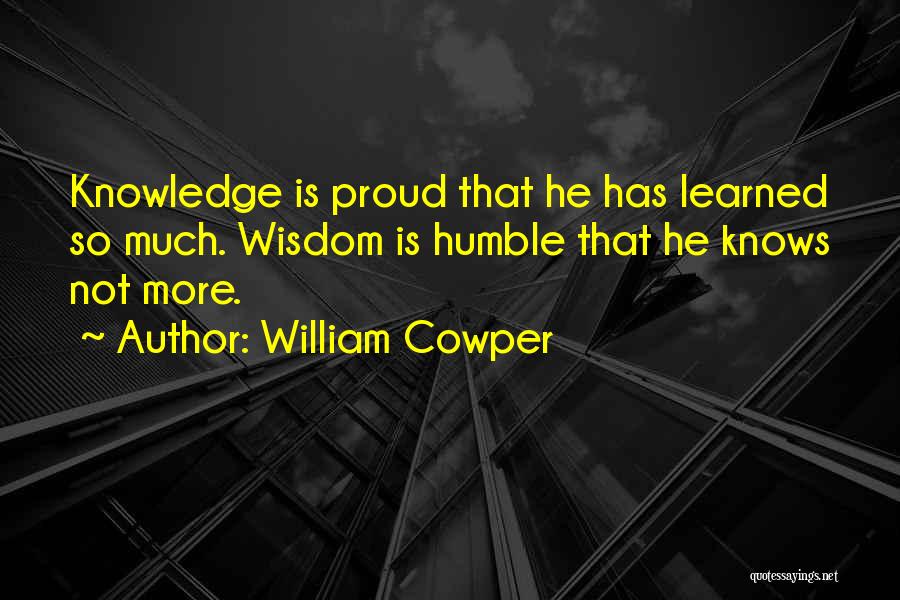 William Cowper Quotes 325842