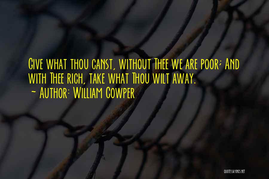 William Cowper Quotes 337600