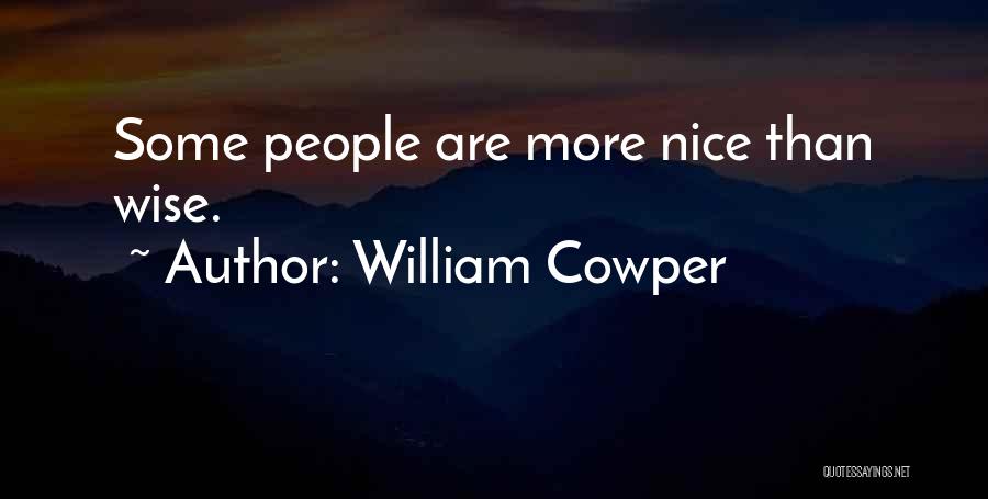 William Cowper Quotes 399357