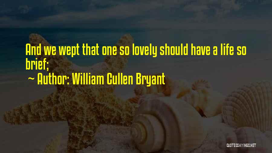 William Cullen Bryant Quotes 888896