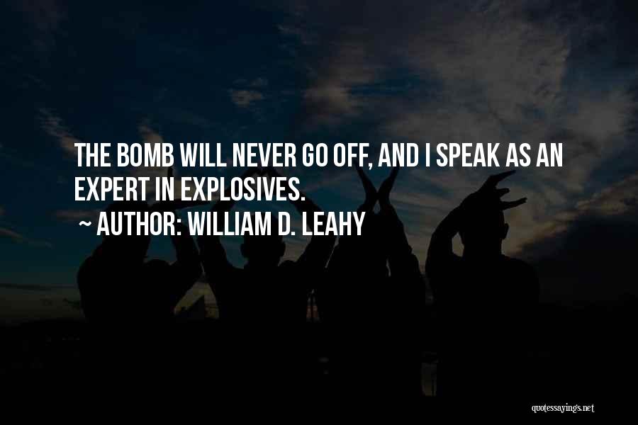 William D. Leahy Quotes 978102