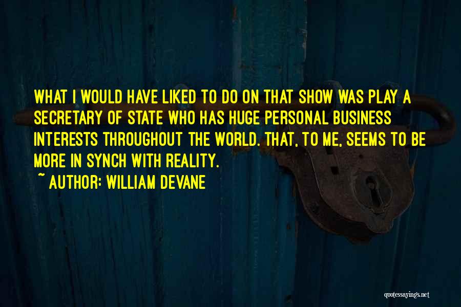 William Devane Quotes 1891586