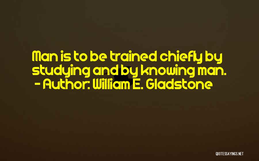 William E. Gladstone Quotes 533988