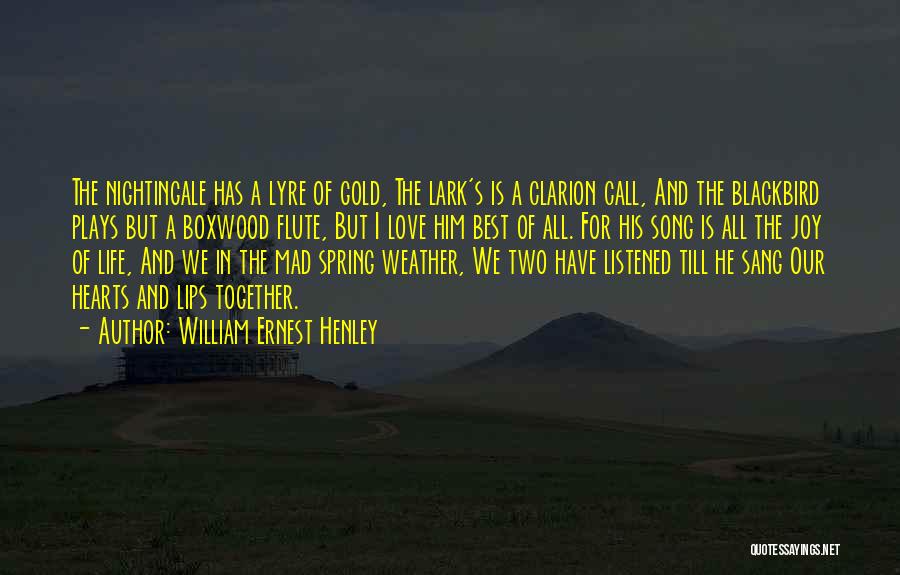 William Ernest Henley Quotes 1200523