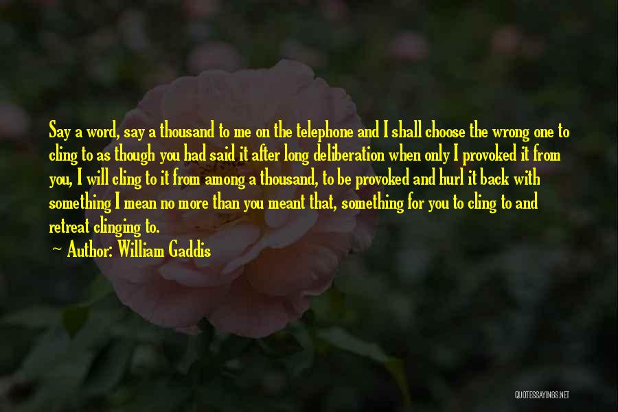 William Gaddis Quotes 1822133