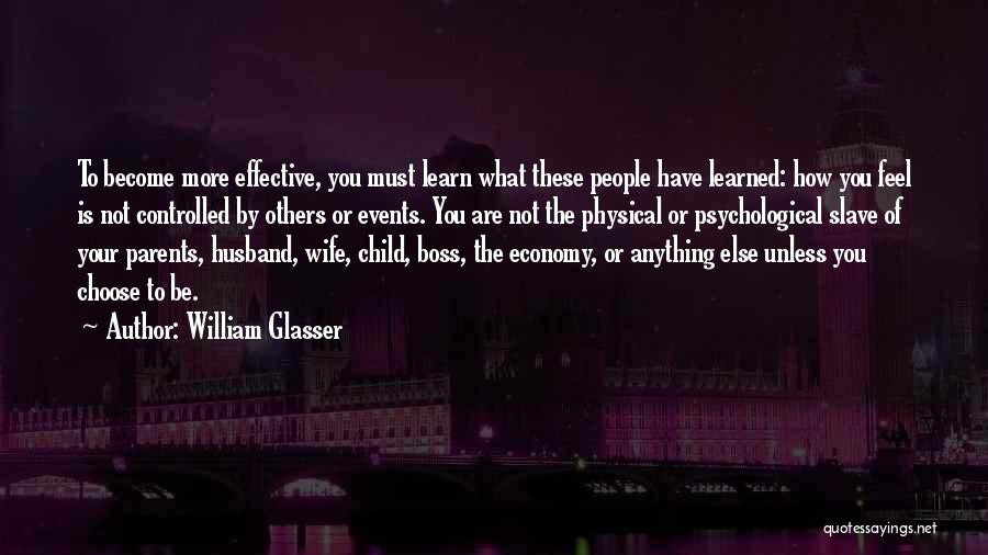 William Glasser Quotes 1877832