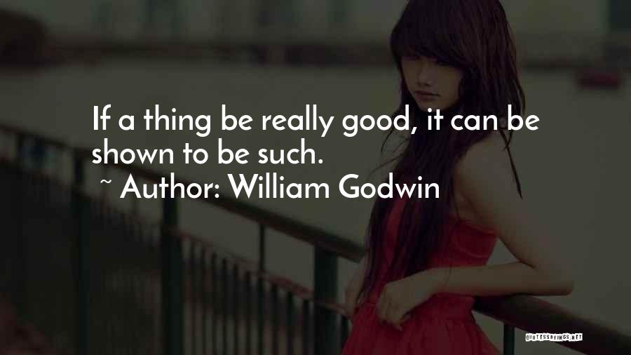 William Godwin Quotes 1456067