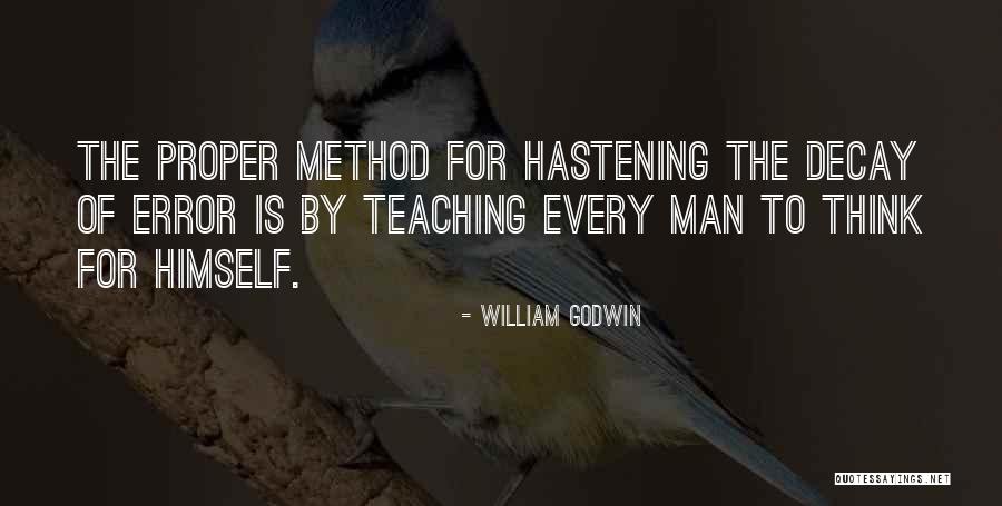 William Godwin Quotes 1887423