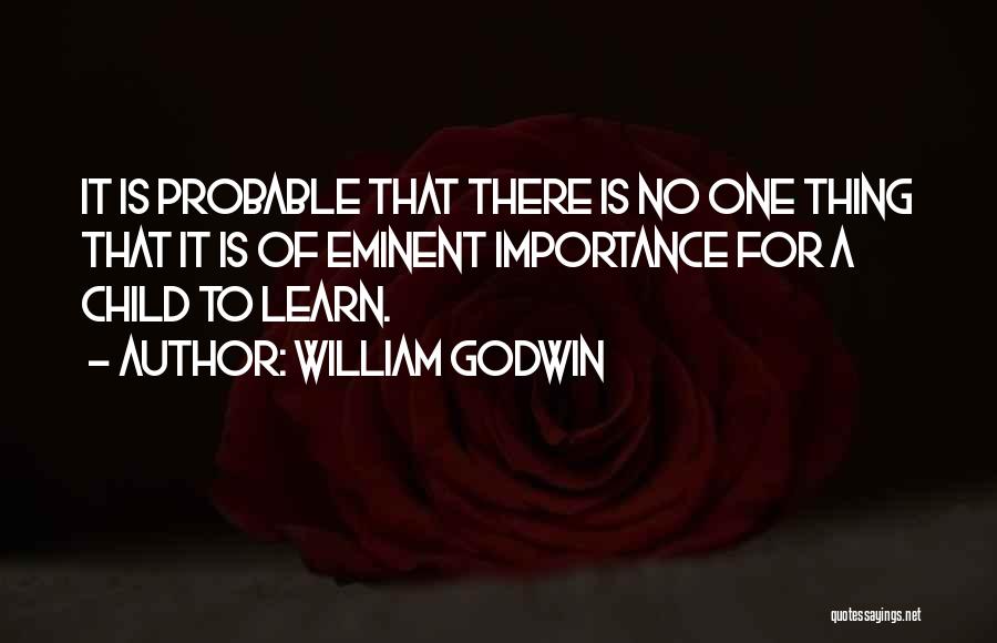 William Godwin Quotes 491523