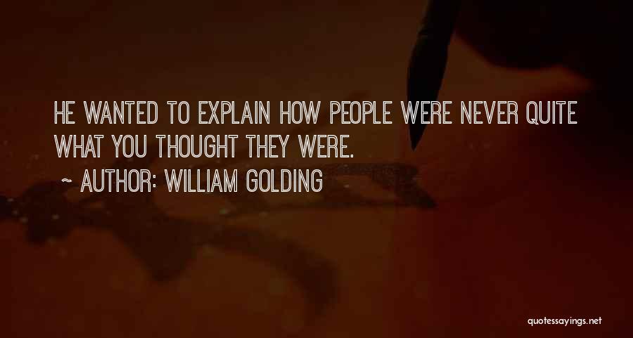 William Golding Quotes 1872033