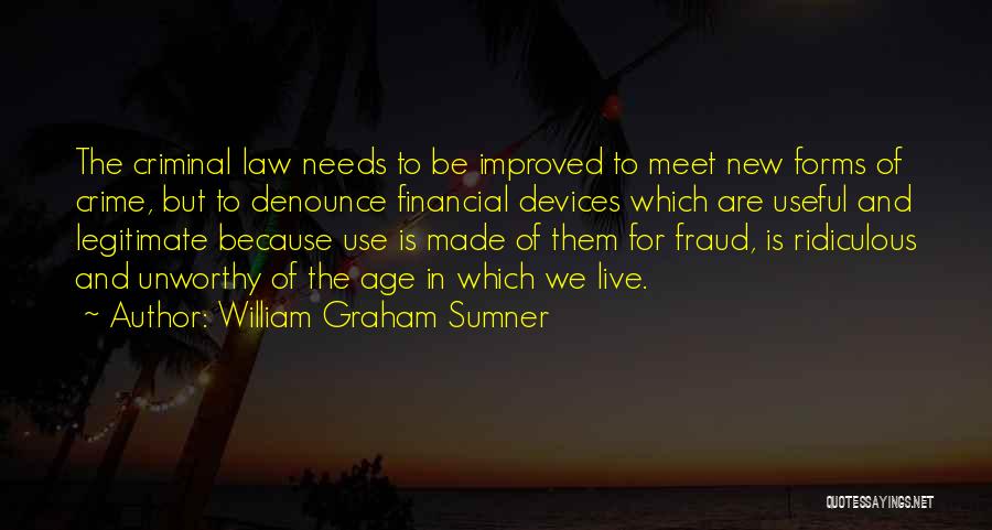 William Graham Sumner Quotes 844510