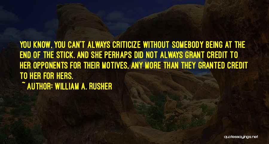 William Grant Still Quotes By William A. Rusher