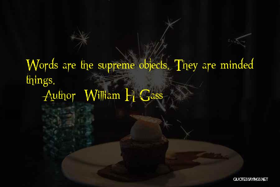 William H Gass Quotes 1465014