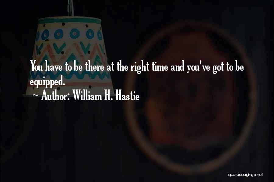 William H. Hastie Quotes 1462430
