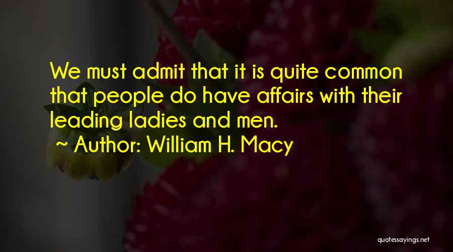 William H. Macy Quotes 787053