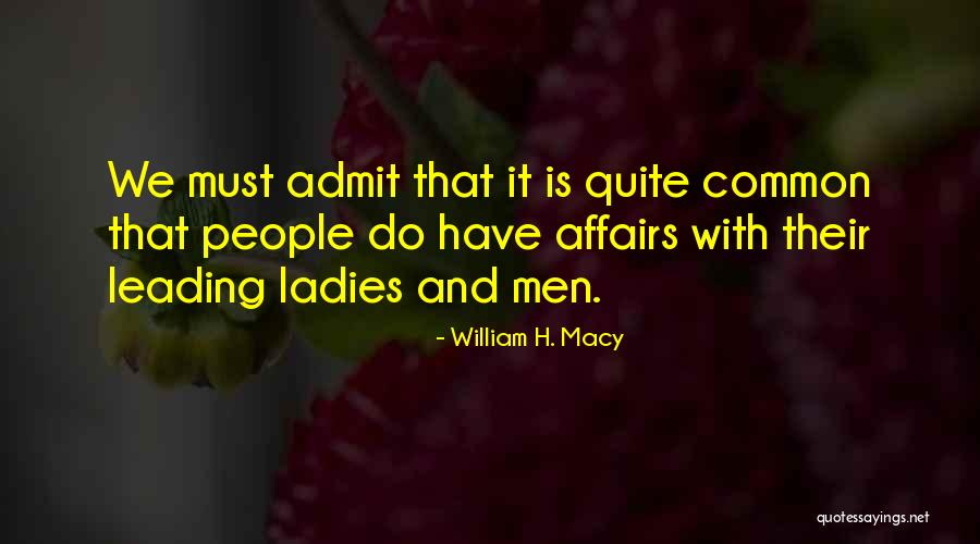 William H. Macy Quotes 787053