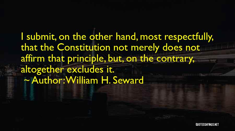 William H. Seward Quotes 943315