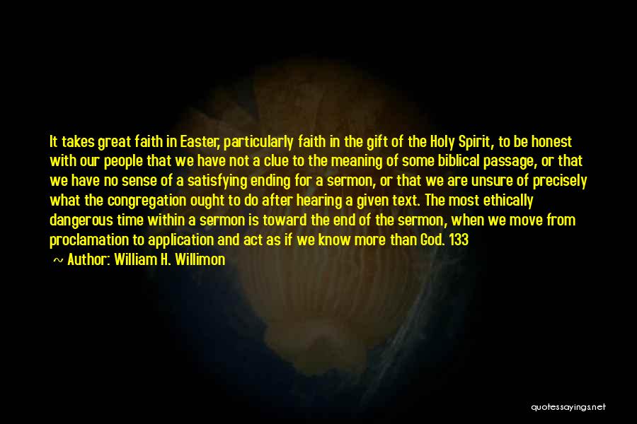 William H. Willimon Quotes 1112476