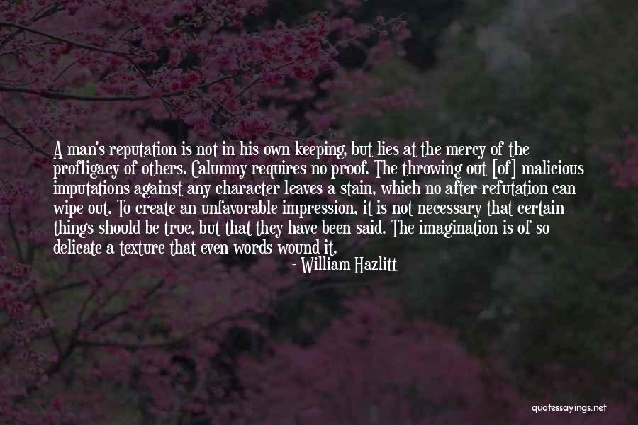 William Hazlitt Quotes 1193243