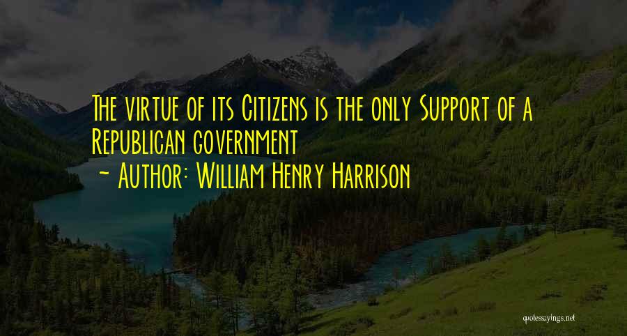 William Henry Harrison Quotes 1629826