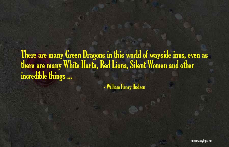 William Henry Hudson Quotes 539610