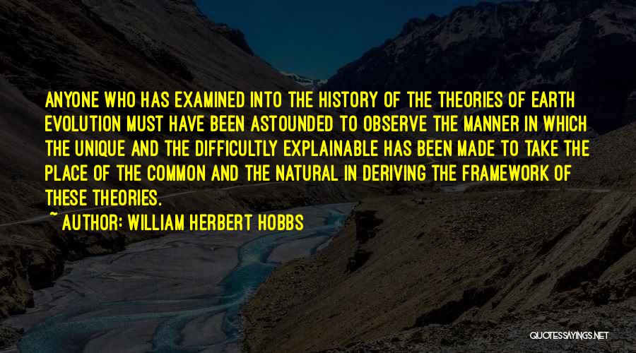 William Herbert Hobbs Quotes 140886