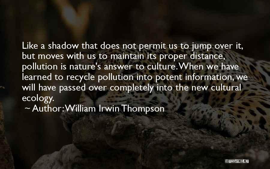 William Irwin Thompson Quotes 1175282