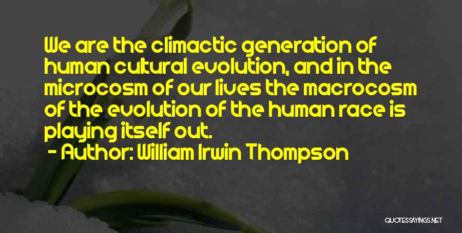 William Irwin Thompson Quotes 1608745