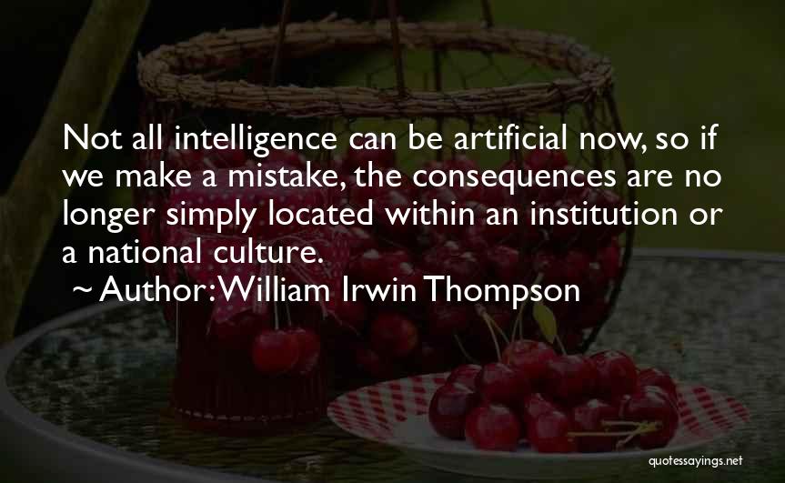 William Irwin Thompson Quotes 2247580