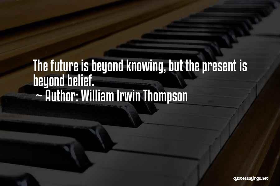 William Irwin Thompson Quotes 447026