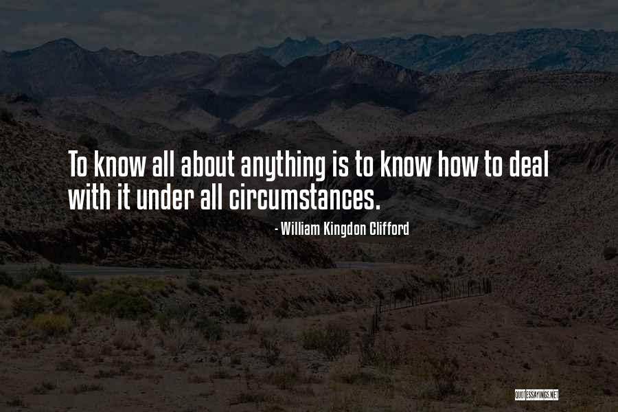 William Kingdon Clifford Quotes 124434 William Kingdon Clifford Quotes 124434