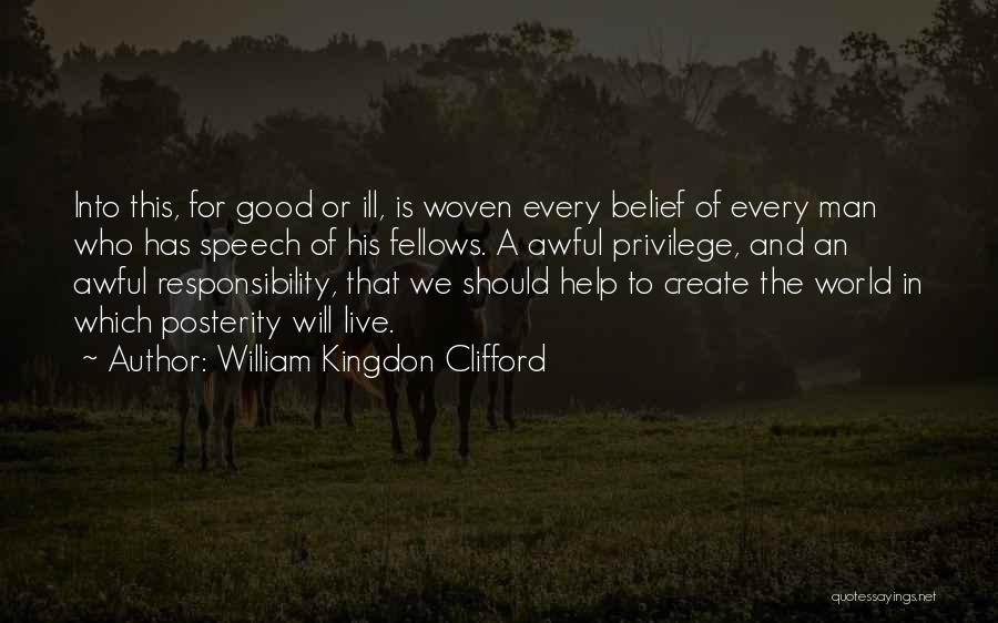 William Kingdon Clifford Quotes 1692712