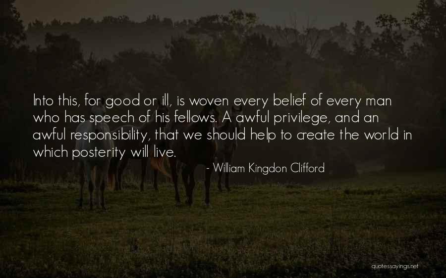 William Kingdon Clifford Quotes 1692712