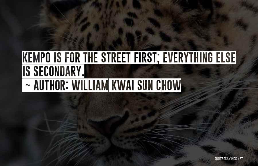 William Kwai Sun Chow Quotes 92528