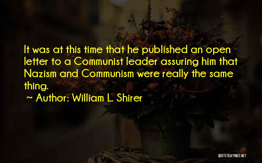 William L. Shirer Quotes 775640