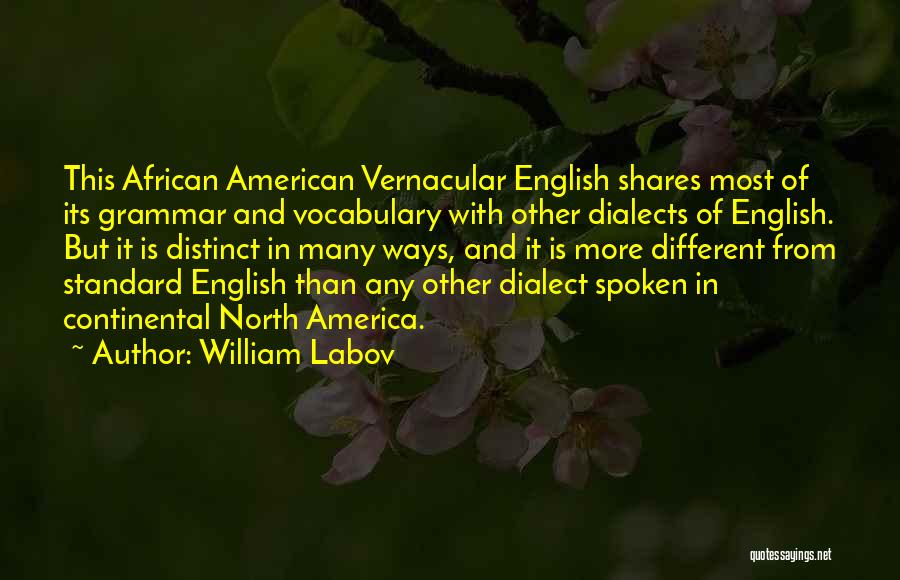 William Labov Quotes 1828280