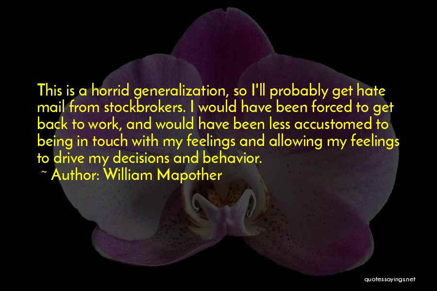 William Mapother Quotes 1238958