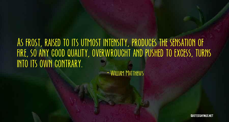 William Matthews Quotes 1203532