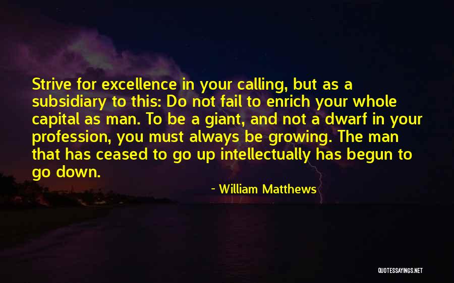 William Matthews Quotes 139842