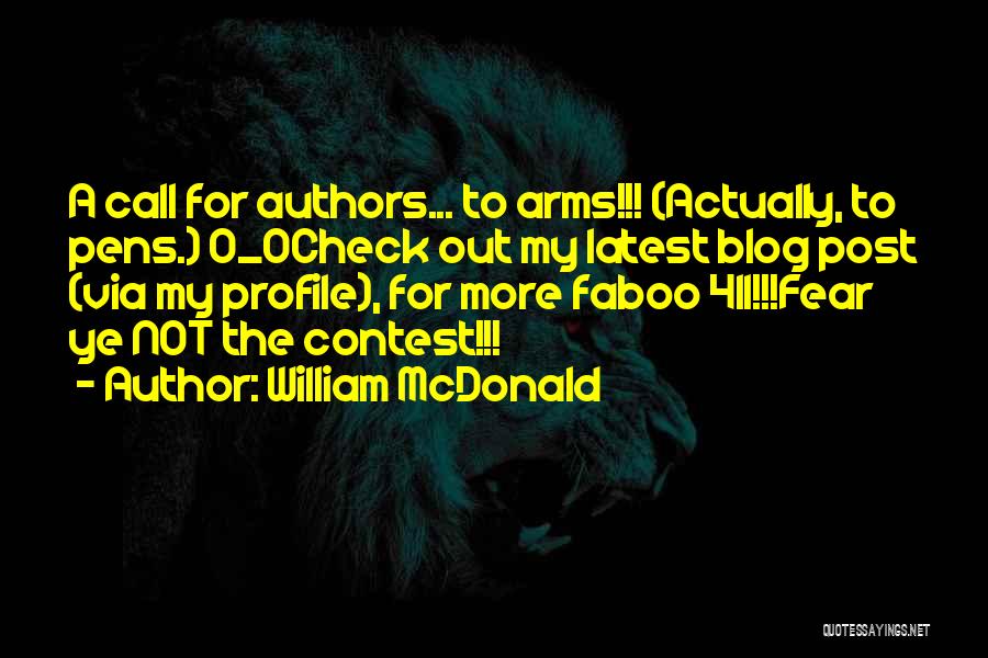 William McDonald Quotes 284513